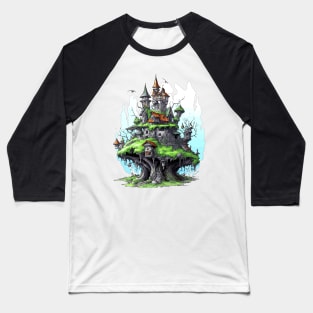 Goblincore Haven - Whimsical Quarters Baseball T-Shirt